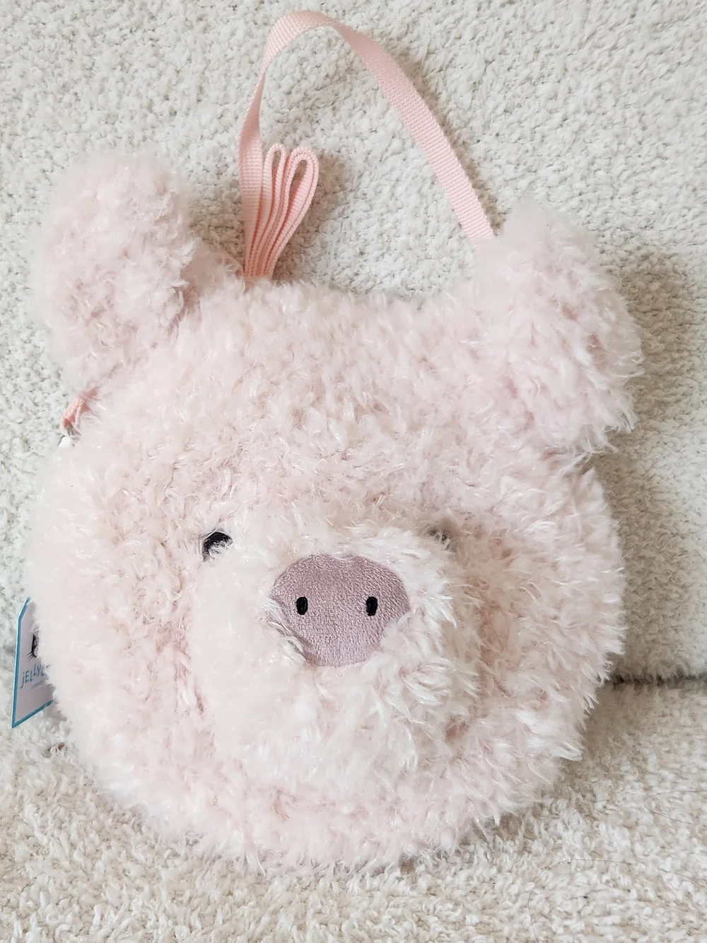 Jellycat- NWT- Little Pig Bag